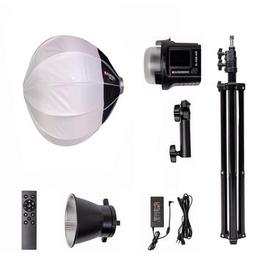 Kaiseberg SL-60B AIR 60W Bi-color Led KRL-65 Lantern Softbox Tekli Kit
