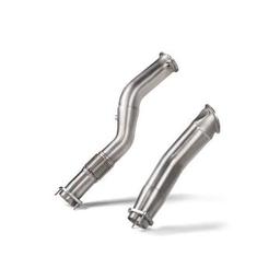 Akrapovic Katalizörsüz Downpipe (Paslanmaz Çelik) - Bmw M2 G87 - M3 G80-G81 - M4 G82-G83