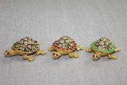 Swaroski Minik Kaplumbağa Figürü Alk3867