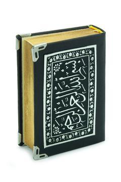 Yaldızlı Kaplama Kuran-ı Kerim (Cep Boy) Gümüş