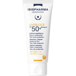 Isis Pharma Uveblock Tinted Mineral Cream SPF 50+ Renkli Mineral Güneş Koruyucu 40ml