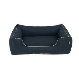 Bedspet Dış Mekan Köpek Yatağı Siyah 80x60 Cm