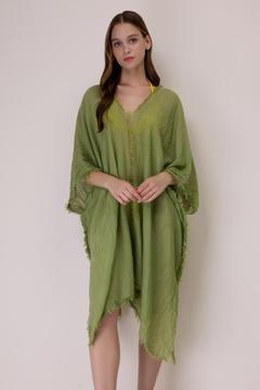 Ayyıldız 5911 Yeşil Plaj Elbisesi