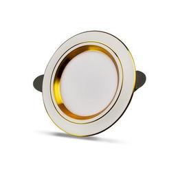 5w 6500k Beyaz Işık White+gold Kasa Sıva Altı Spot