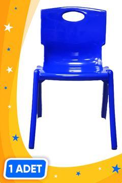 3K Anaokul Kreş Çocuk Sandalyesi Mavi