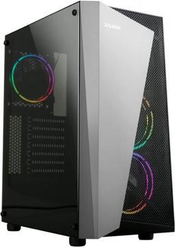 Zalman S4 PLUS PSU YOK 4x12cm RGB Fanlı Siyah Mid Tower Oyuncu Kasası