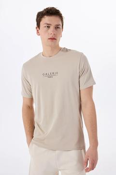 Only & Sons Erkek Onsvısta Rahat Kalıp Kısa Kollu %100 Pamuk T-Shirt 22034498 Bej