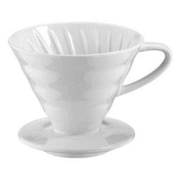 Epinox Dripper Seramik Kahve Demleme, Beyaz