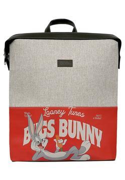 Unisex Vegan Gri Sırt Çantası - Warner Bros Bugs Bunny Red Hot Bunny Tasarım