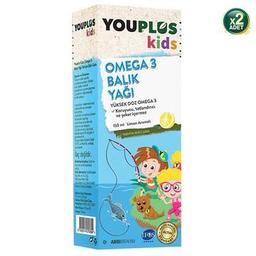 Youplus Kids Omega 3 150 Ml Balık Yağı 2 Adet (Hediyeli)