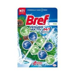 Bref Klozet Kokusu, Power Aktif, 100 gr, İkili 8 Top, Çam Kokulu