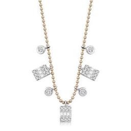 0.46 Karat Pırlanta Trend Baget Kolye