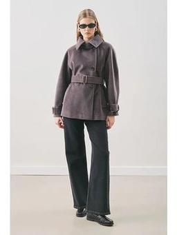 Premıum Kaşe Geniş Kaban Antrasit