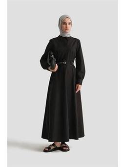 Elbise 25Yd9178 Siyah